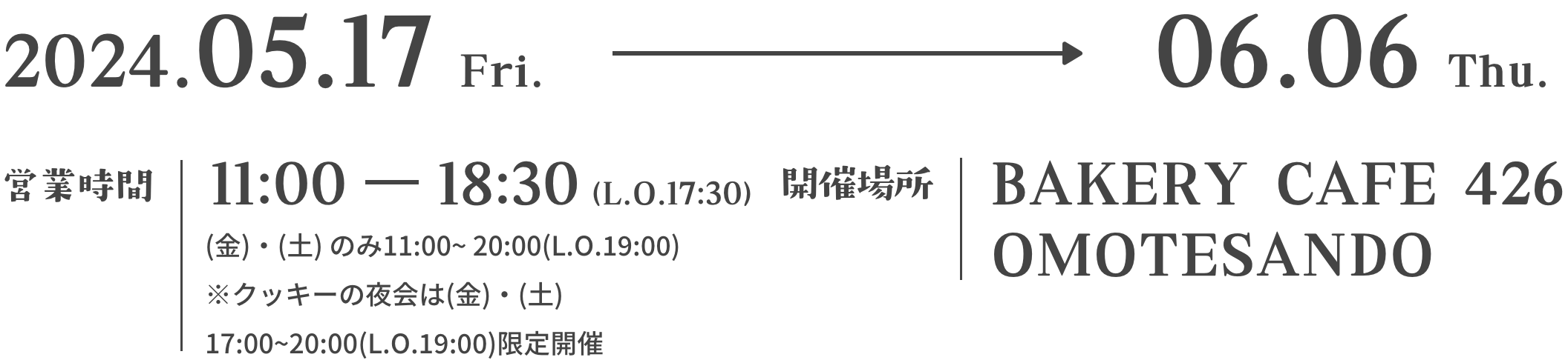 開催概要